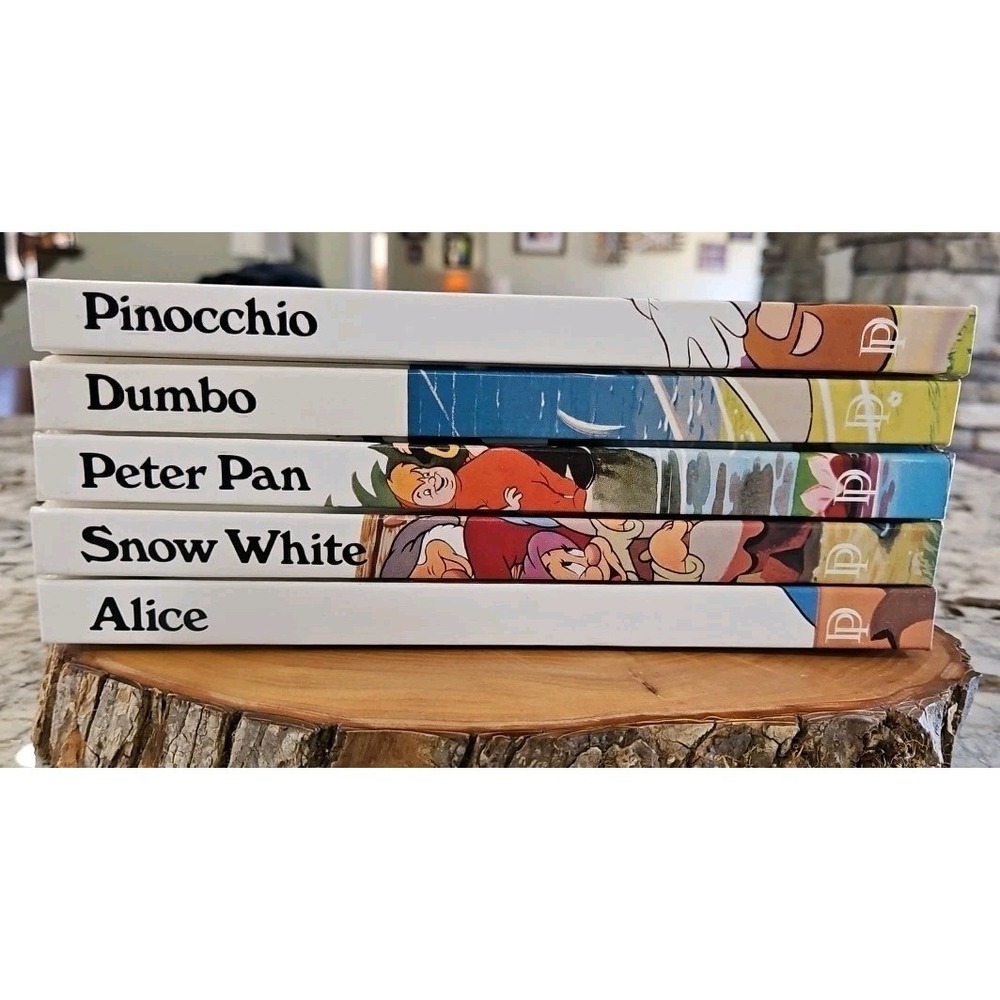 Vintage SET‎ OF 5  Walt Disney Books - Hardcover, 1973 Danbury Press EXCELLENT!! - Picture 13 of 16